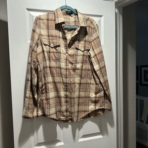 Ralph Lauren Flannel Button-Up Shirt